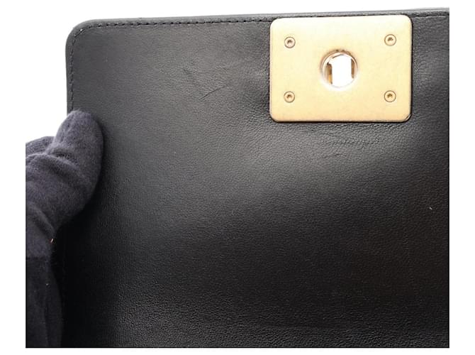 Borsa a tracolla Chanel Boy Small Nero - vista 11