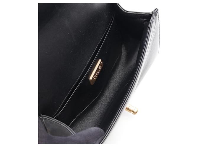 Borsa a tracolla Chanel Boy Small Nero - vista 3