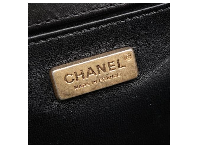 Borsa a tracolla Chanel Boy Small Nero - vista 4