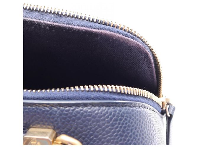 Borsa a tracolla 2-Way Chanel Matelassé Blu - vista 10