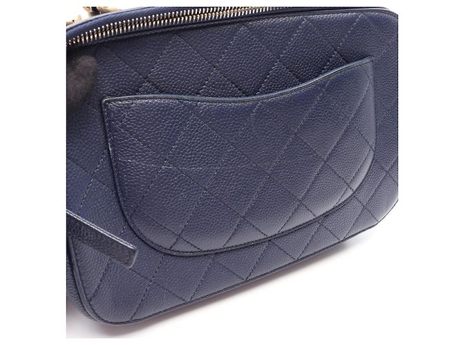 Borsa a tracolla 2-Way Chanel Matelassé Blu - vista 15