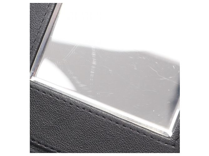 Borsa a tracolla Chanel Matelassé in pelle caviar Nero - vista 6
