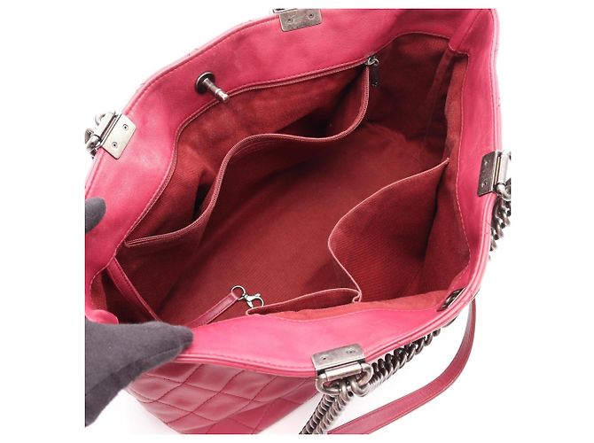 Chanel Matelassé 2-Way Tote Bag Pink - Ansicht 3
