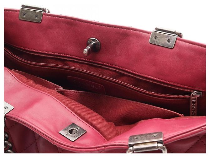 Chanel Matelassé 2-Way Tote Bag Pink - Ansicht 8