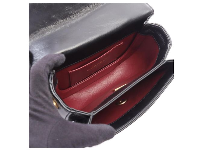Borsa a tracolla Chanel Matelassé Nero - vista 3