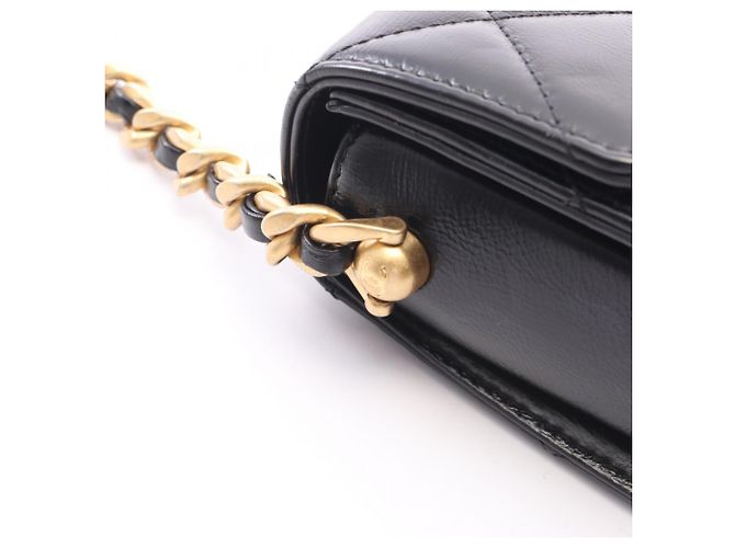 Borsa a tracolla Chanel Matelassé Nero - vista 8