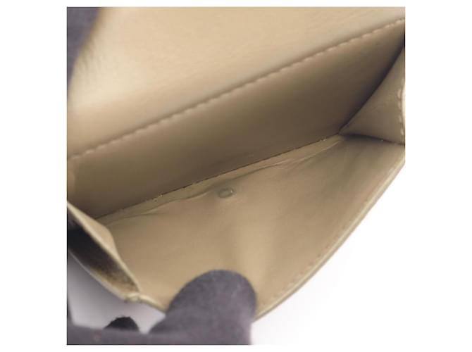 Cartera Loewe Anagram Trifold Beige - vista 5