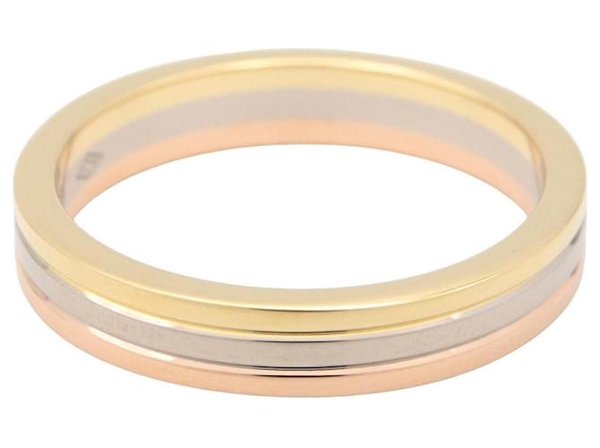 Cartier Vendome Ringband Silber Golden - Ansicht 3