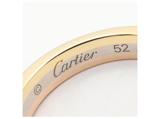 Cartier Vendome Ringband Silber Golden - Ansicht 4