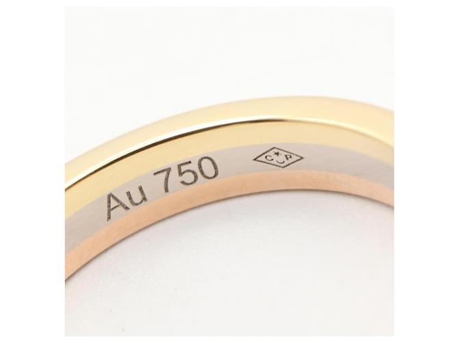 Cartier Vendome Ringband Silber Golden - Ansicht 5