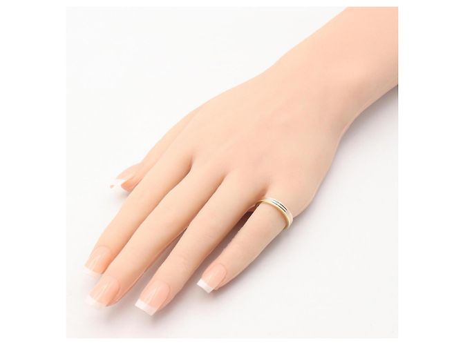 Cartier Vendome Ringband Silber Golden - Ansicht 8