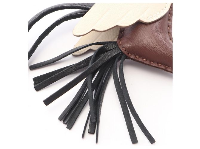 Hermès Hermes Rodeo Pegasus PM Terre Clé Charm Marrone Nero Crudo - vista 5