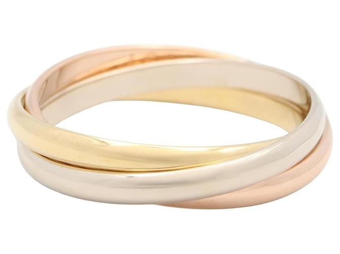 Cartier Trinity Ring Silber Golden - Ansicht 2