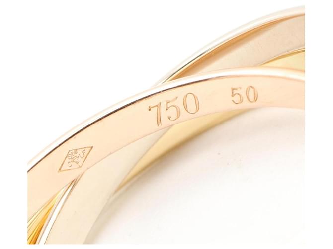 Cartier Trinity Ring Silber Golden - Ansicht 3