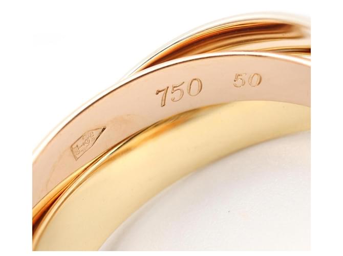Anello Cartier Trinity Argento D'oro - vista 3