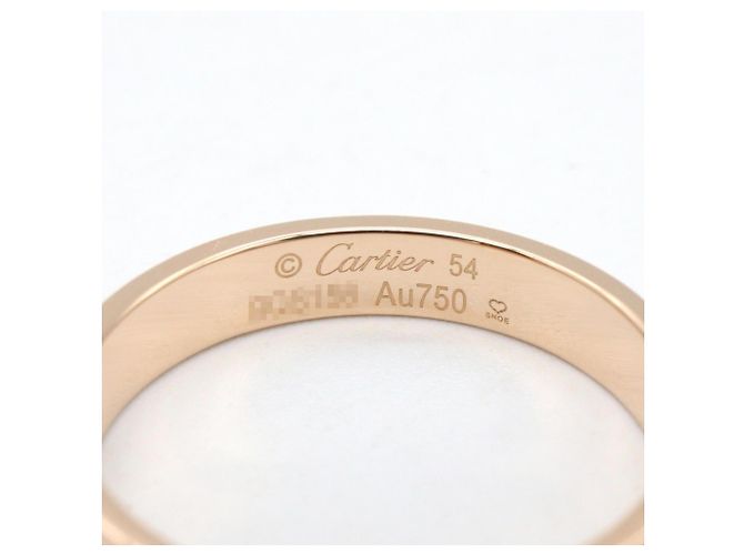 Anello Mini Love Cartier in oro rosa 18K D'oro - vista 3