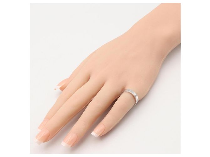 Cartier Mini Love Ring in 18K Weißgold mit Diamant Silber - Ansicht 7