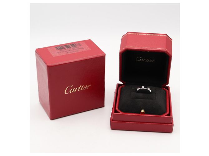 Cartier Mini Love Ring in 18K Weißgold mit Diamant Silber - Ansicht 8