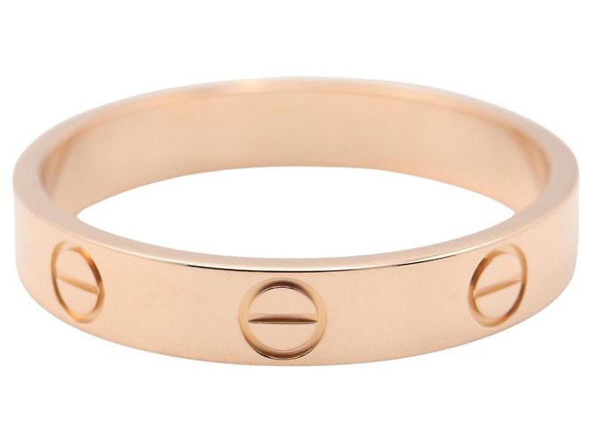 Anello Mini Love Cartier in oro rosa 18K D'oro - vista 2