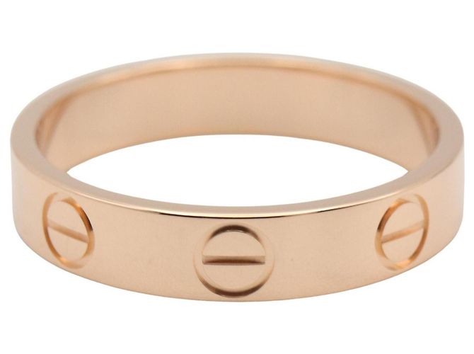 Anello Mini Love Cartier in oro rosa 18K D'oro - vista 2