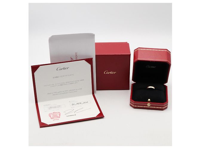 Anello Mini Love Cartier in oro rosa 18K D'oro - vista 8