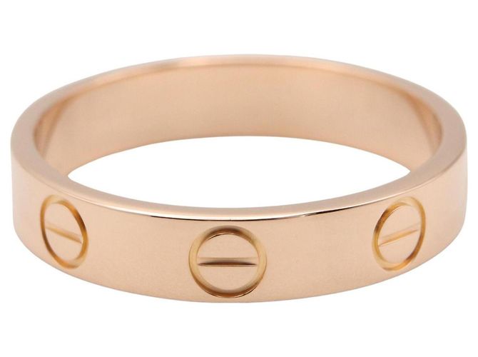 Anello Mini Love Cartier in oro rosa 18K D'oro - vista 2