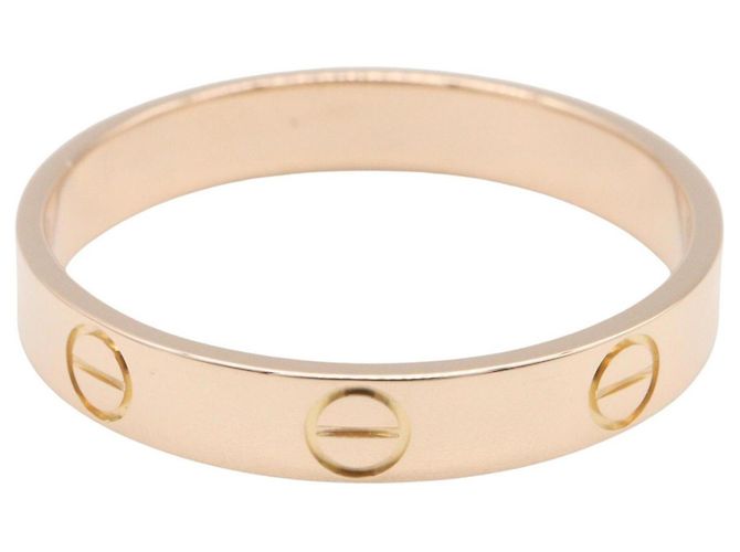 Anello Mini Love Cartier in oro rosa 18K D'oro - vista 2