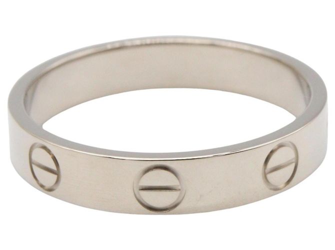 Cartier Mini Love Ring in 18K Weißgold Silber - Ansicht 2
