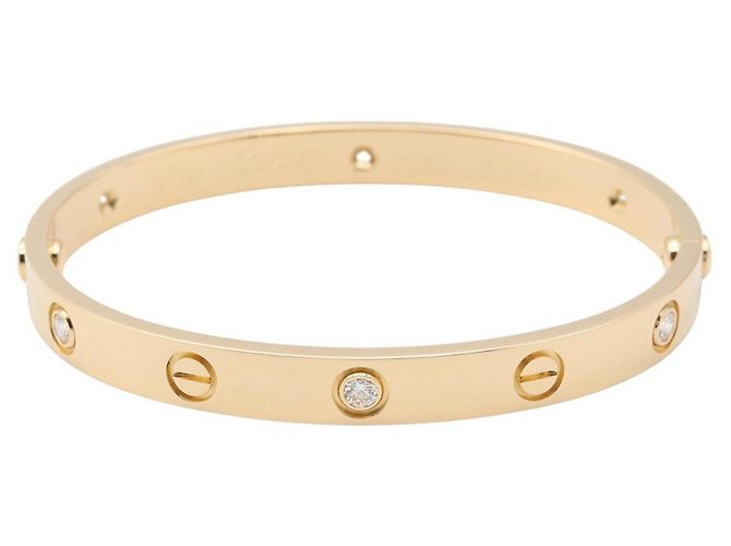 Bracciale Cartier Love Charm D'oro - vista 2