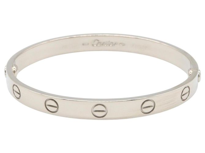 Bracciale Cartier Love in oro bianco 18K Argento - vista 2