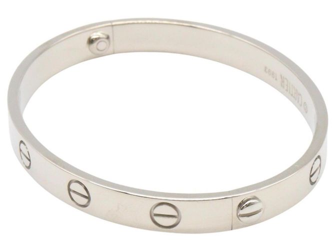 Bracciale Cartier Love in oro bianco 18K Argento - vista 3