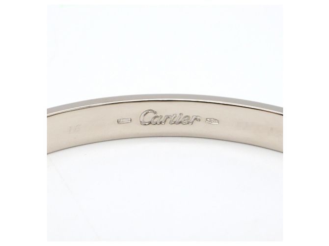 Bracciale Cartier Love in oro bianco 18K Argento - vista 4