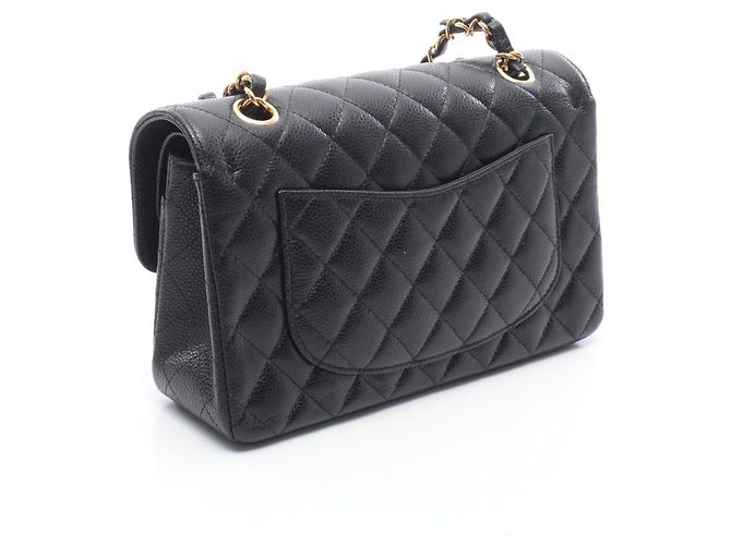 Timeless Borsa a tracolla Chanel Matelassé Double Flap Nero - vista 2