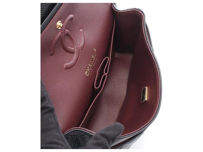 Timeless Borsa a tracolla Chanel Matelassé Double Flap Nero - vista 3