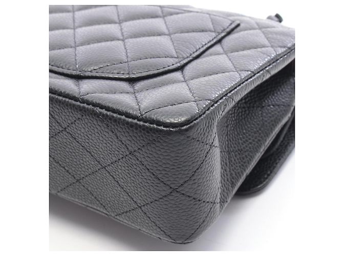 Timeless Borsa a tracolla Chanel Matelassé Double Flap Nero - vista 7