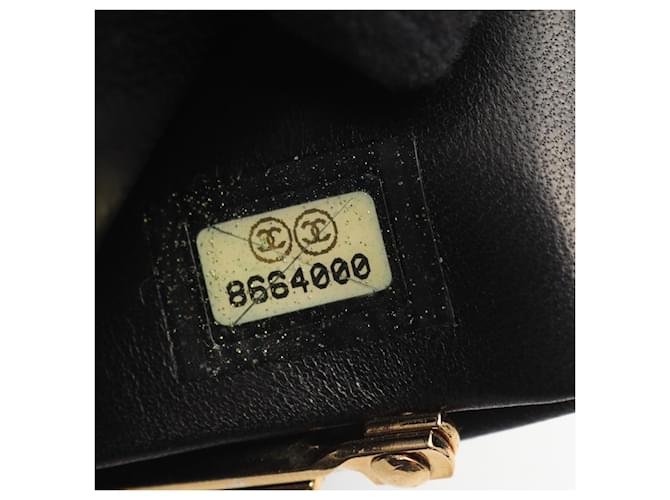 Chanel Coco Mark Bi-fold Long Wallet Schwarz - Ansicht 6