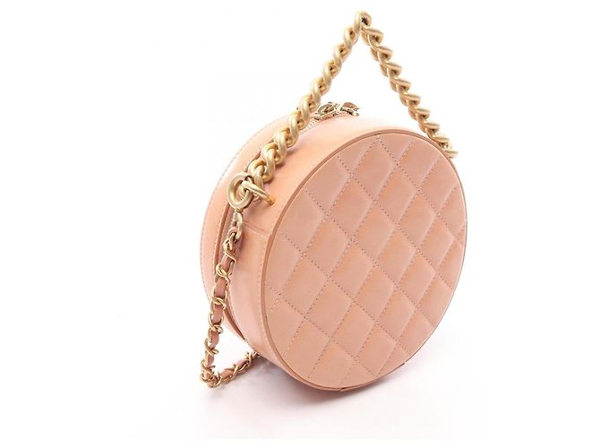 Chanel Coco Mark Round 2-Way Handtasche Pink - Ansicht 2