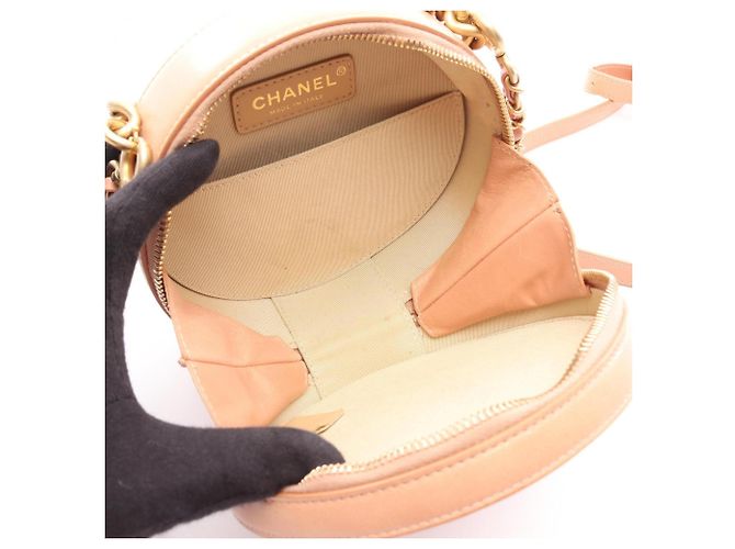 Chanel Coco Mark Round 2-Way Handtasche Pink - Ansicht 3