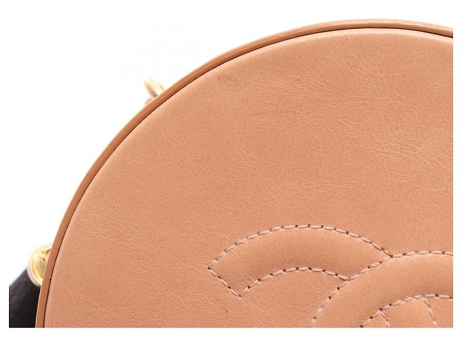 Chanel Coco Mark Round 2-Way Handtasche Pink - Ansicht 9