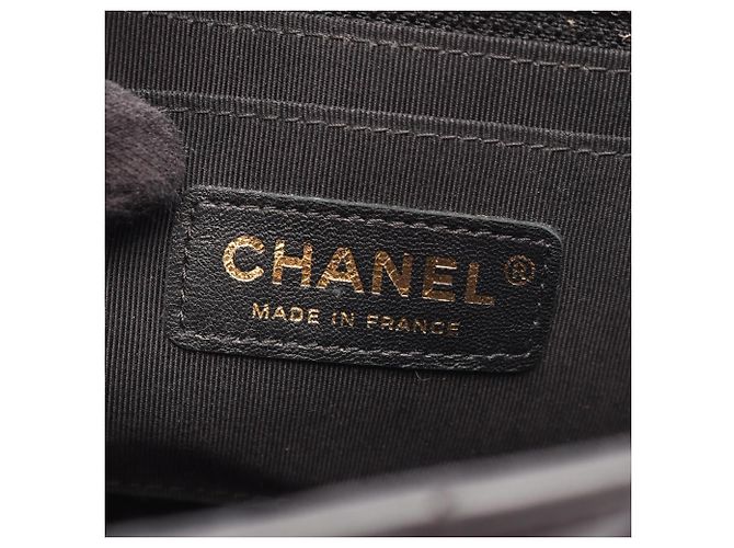 Timeless Borsa a tracolla Chanel Chevron V-stitch Nero - vista 4