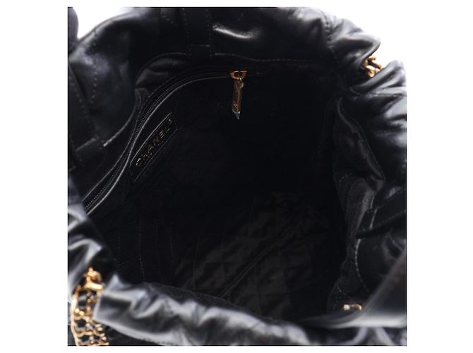 Zaino Chanel CHANEL 22 in pelle nera Nero - vista 3