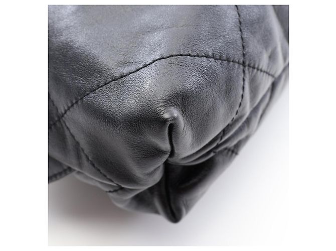 Zaino Chanel CHANEL 22 in pelle nera Nero - vista 6