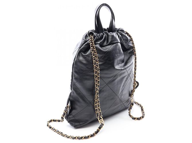 Zaino Chanel 22 Nero - vista 2