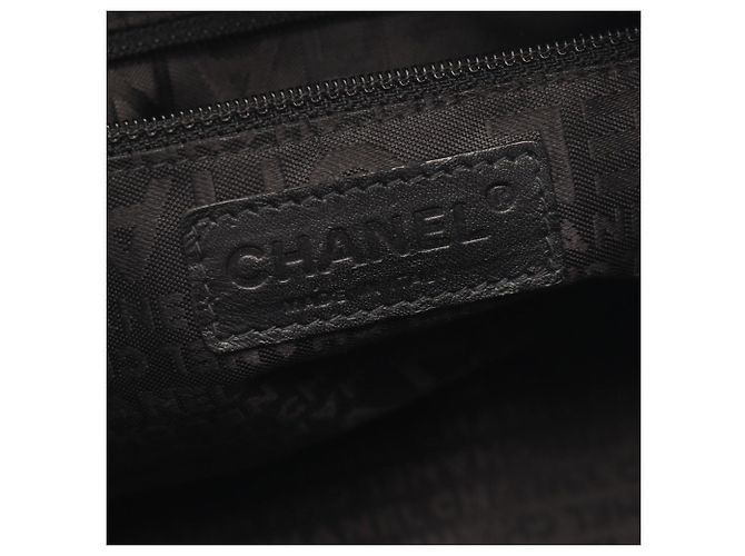 Borsa Tote Chanel Chocolate Bar Nero - vista 4