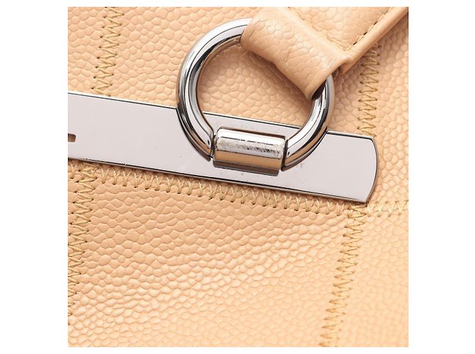 Chanel Chocolate Bar Tote Bag Beige - Ansicht 13