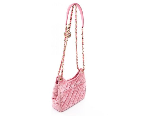 Borsa Hobo Small Matelassé Chanel Rosa - vista 2