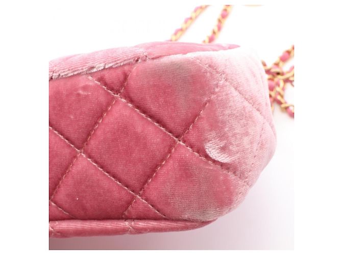 Borsa Hobo Small Matelassé Chanel Rosa - vista 7