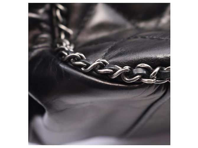 Timeless Borsa a tracolla Chanel Matelassé con catena Nero - vista 9
