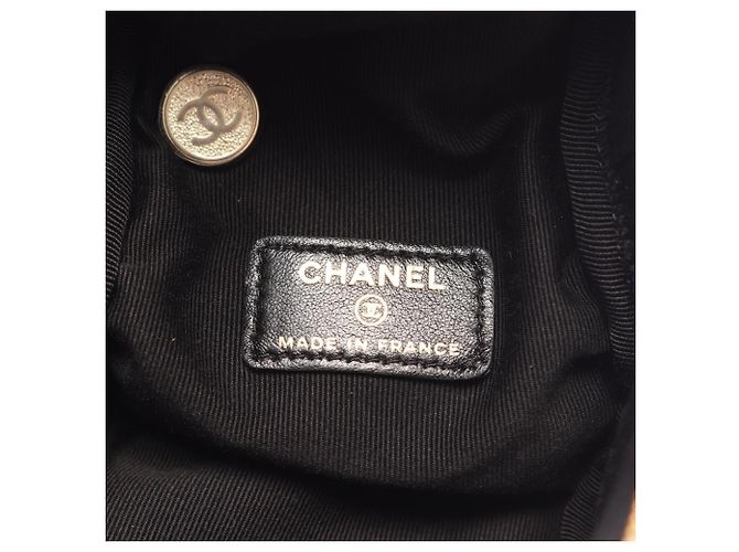 Borsa Chanel Matelassé con catena Second Bag Nero - vista 4