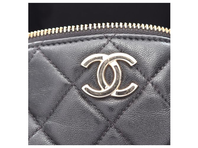 Borsa Chanel Matelassé con catena Second Bag Nero - vista 6